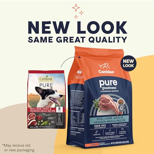 Canidae 1841 Pure Limited Ingredient Premium Adult Dry Dog Food, Real Lamb, Goat & Venison Meals Recipe thumb #1