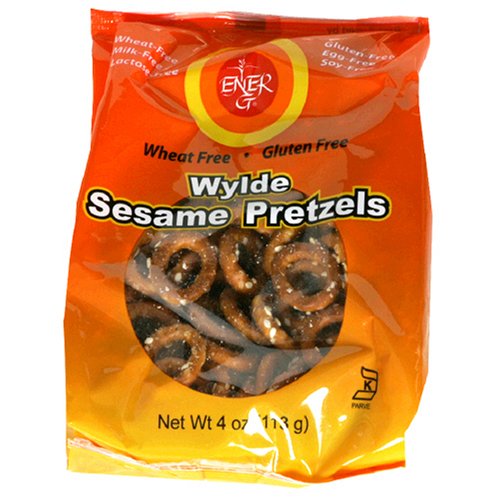 EnerG Foods, Wylde Sesame Seed Pretzels, 4 oz Everything Else