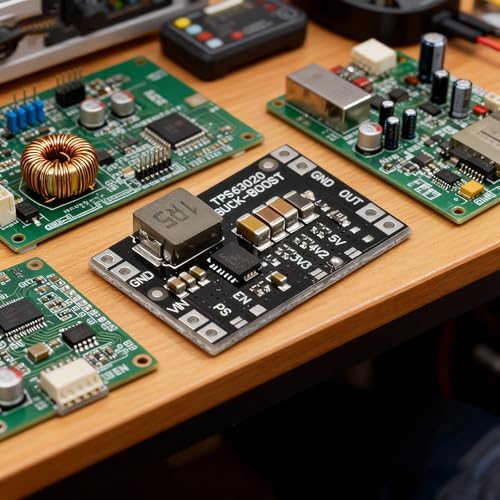 Microcontrolador ripples USB automático step up down para batería de 3.3V y 5V 2
