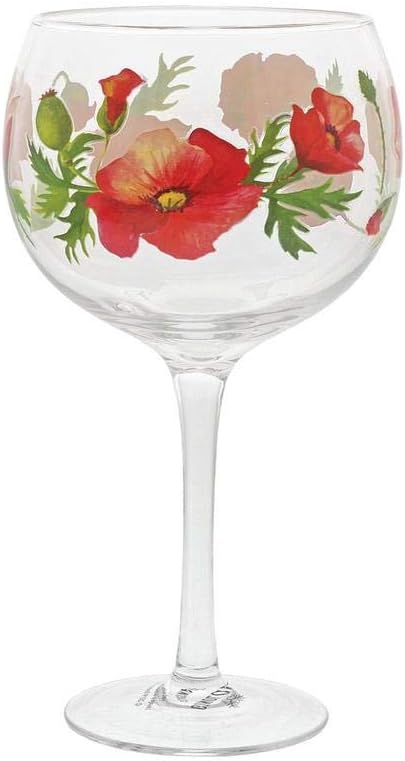 GinologyPoppies Copa Gin Glass