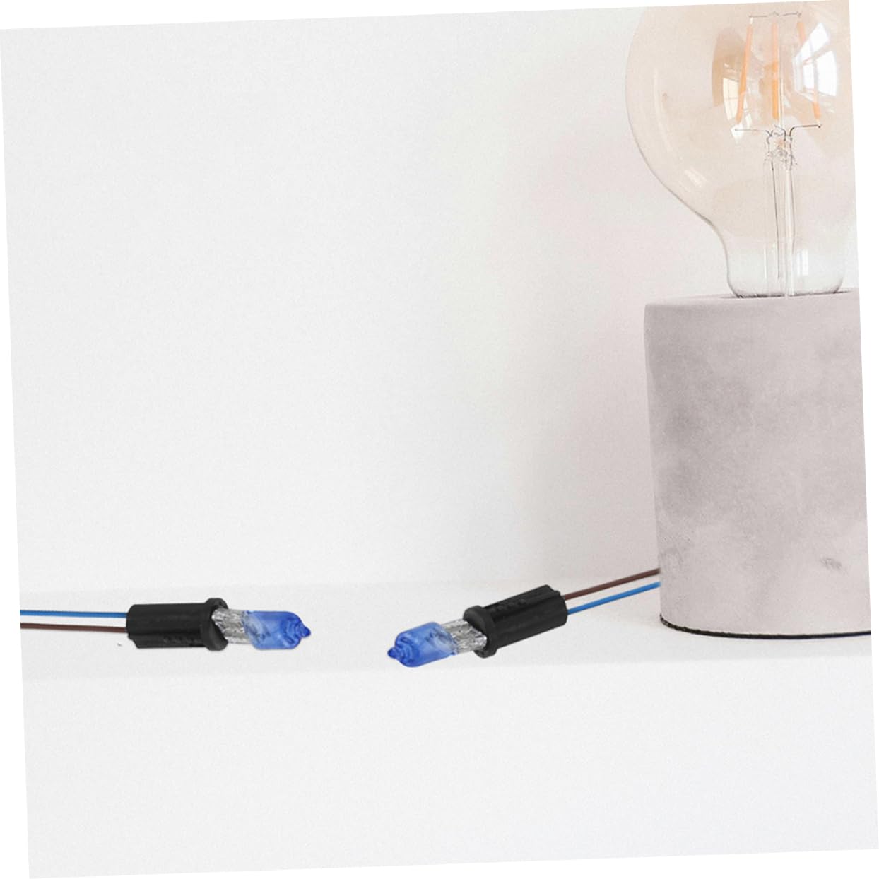 Gadpiparty 6 Szt. Mini G4 Gniazdo Żarówki Plastikowa Oprawka Lampy Niskonapięciowa Podstawa Żarówki LED G4 Gniazdo Żarówki Podstawa Lampy Miniaturowe Podstawy
