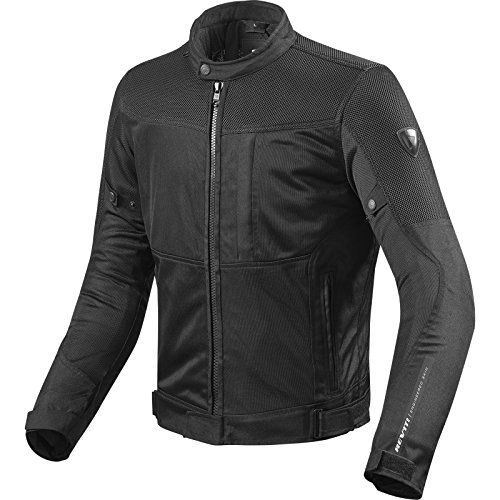 REV'IT! Veste de Moto avec Protections Veste de Moto Vigor Veste Textile Noir XXL, Hommes, Tourer, Toute l'année