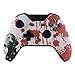 eXtremeRate Hülle für Xbox One Controller,Gehäuse Case Ersatzteile Zubehör Faceplate für Xbox One Standard Controller mit Oder Ohne 3,5mm Anschluss(Zombie)