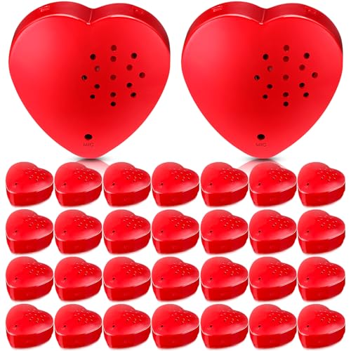 Enregistreur vocal en cœur Fabbay x30 pour peluche et doudou