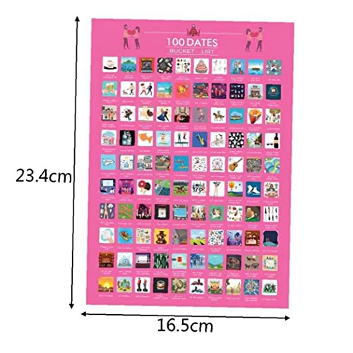 Froiny 100 Date Lista Bucket Graffio Poster