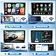 2G+64G Android 13 Autoradio für Mercedes Benz Smart Fortwo W451 2011-2015 mit Carplay Android Auto, 9 Zoll Auto Bildschirm Radio mit GPS Navi WiFi Bluetooth FM/RDS SWC + AHD Rückfahrkamera