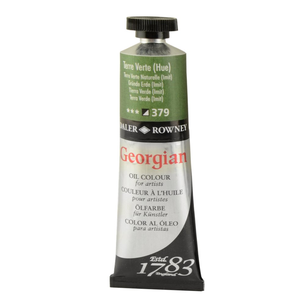 Daler Rowney Georgian Oil Colour #379 Terre Verte (Hue) 38Ml Tube