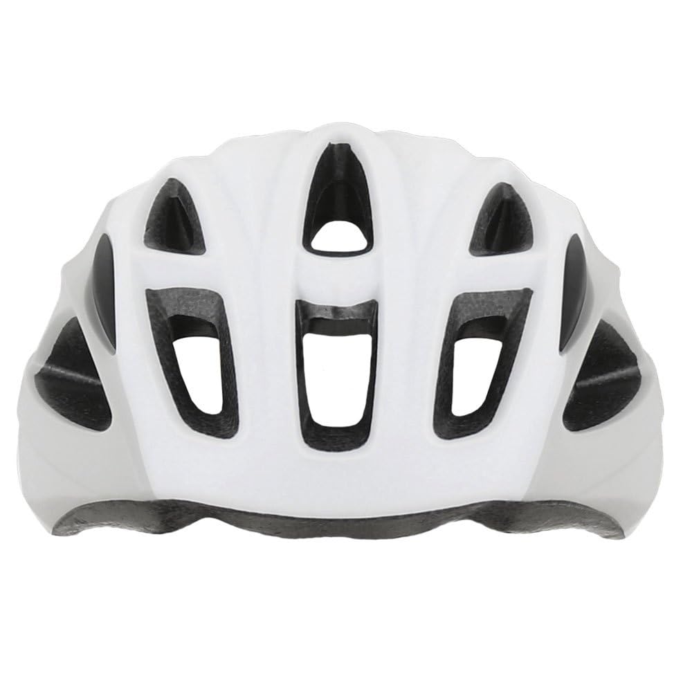 Massi Pro Casco para Bicicleta, Deportes y Aire Libre, L, Blanco/Gris