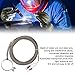 Shanrya K Type Thermocouple, Industrial Grade Material High Sensitivity Thermocouple Thread Practical for Industry(5m)