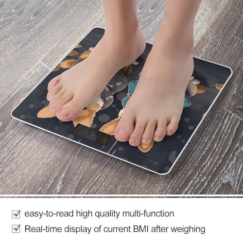 Báscula digital para baño con plataforma de cristal templado miniatura 5