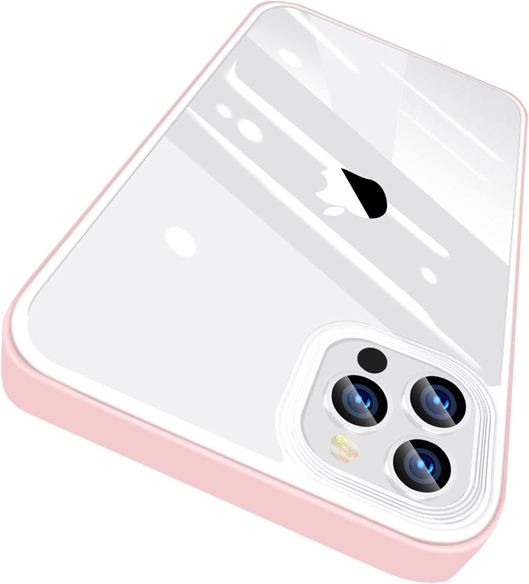 Iphone12 用 ケース Pro クリア バンパー 衝撃吸収 透明 すり傷防止 おしゃれ かわいい Pcケース