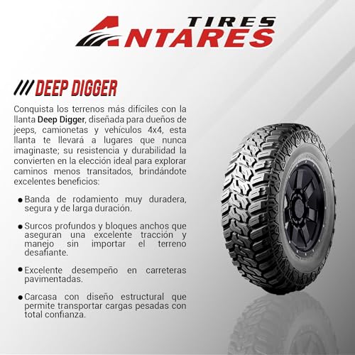 Llantas, Toy llanta 33x12.5r15 Marca ANTARES (3)