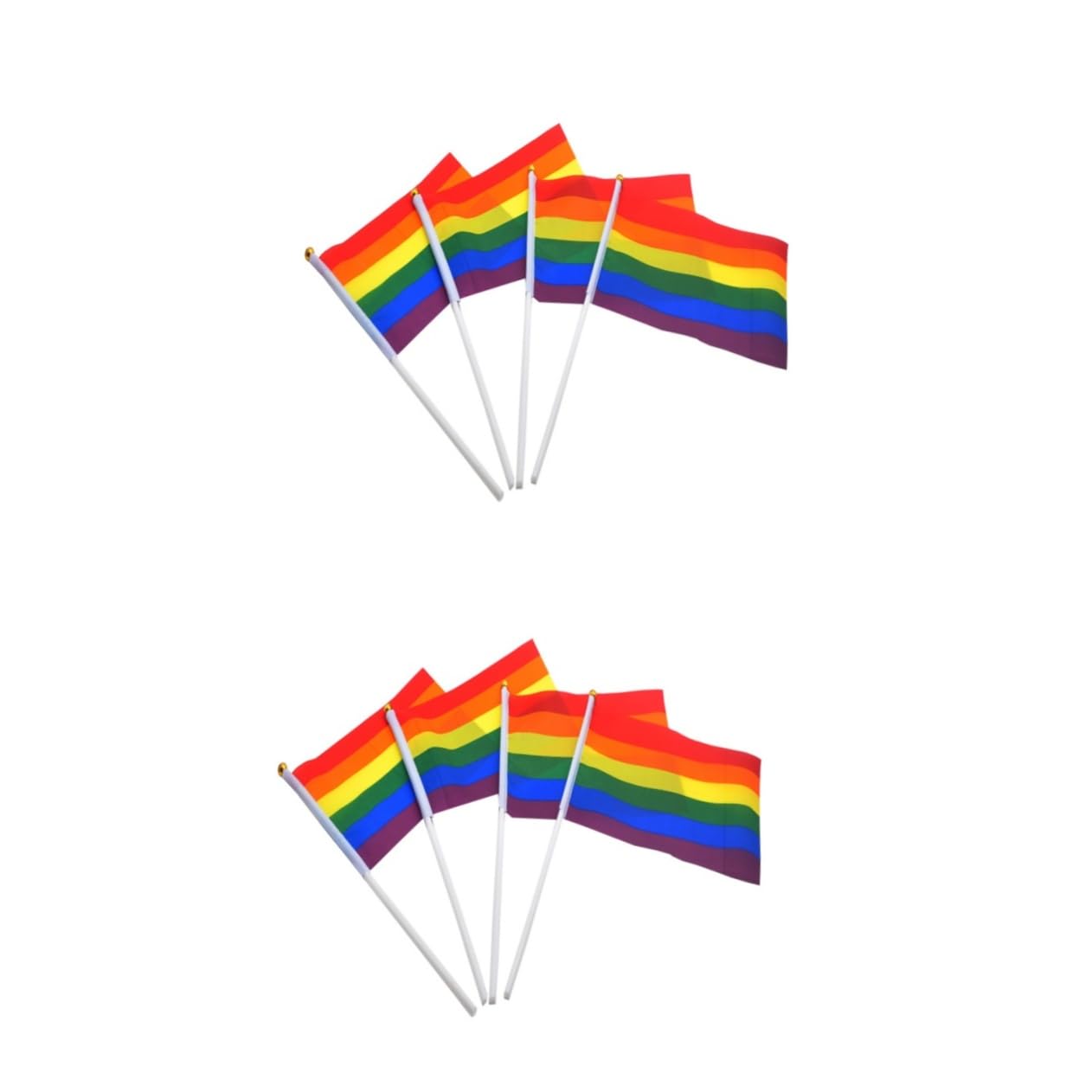 Drapeaux arc-en-ciel pour festivals et défilés joyeux en lot de 120 pièces