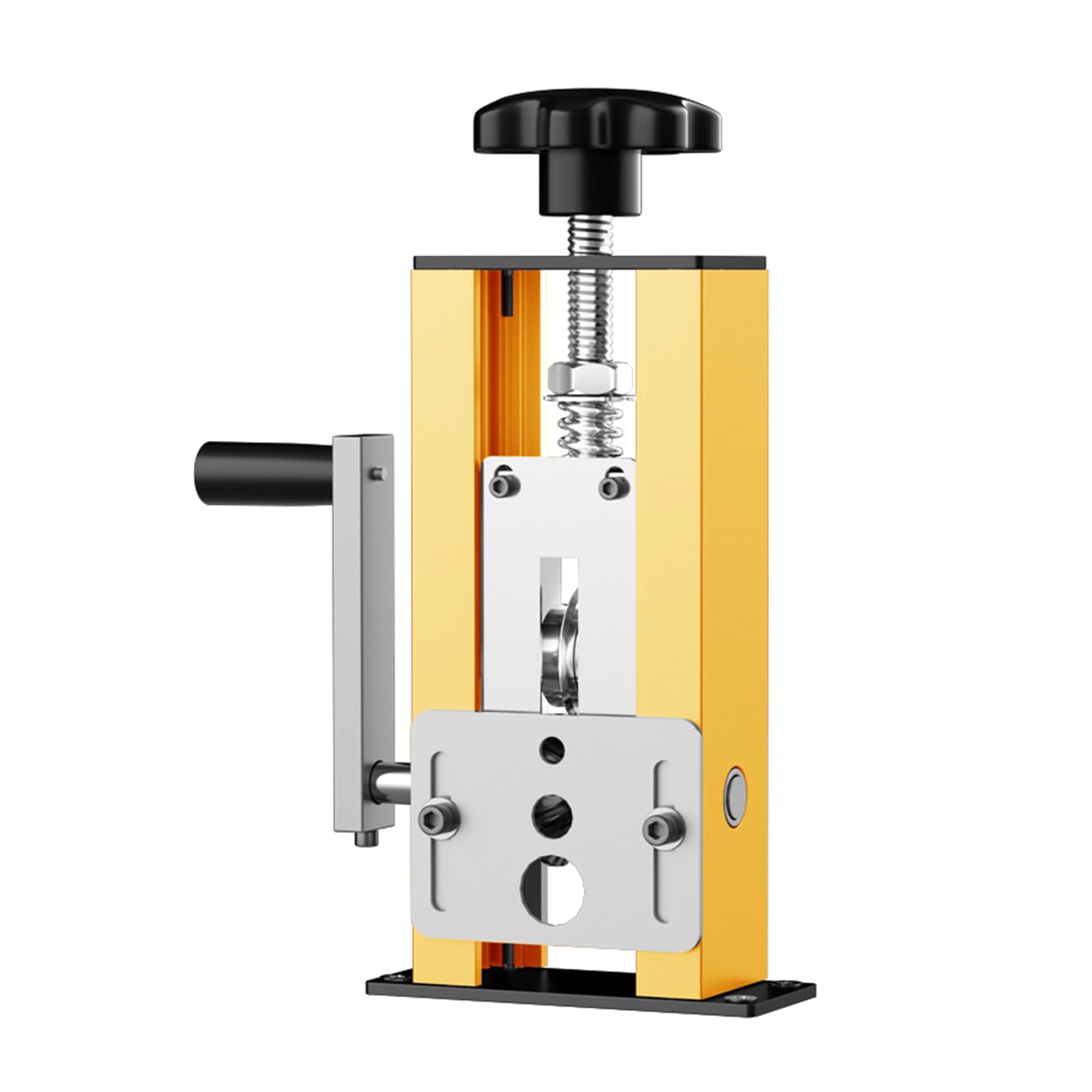 Yhplxyuus Manual Wire Stripping Machine 1-21Mm Scrapping Peeler, Drill Powered Hand Crank Strippers Manual Strippers