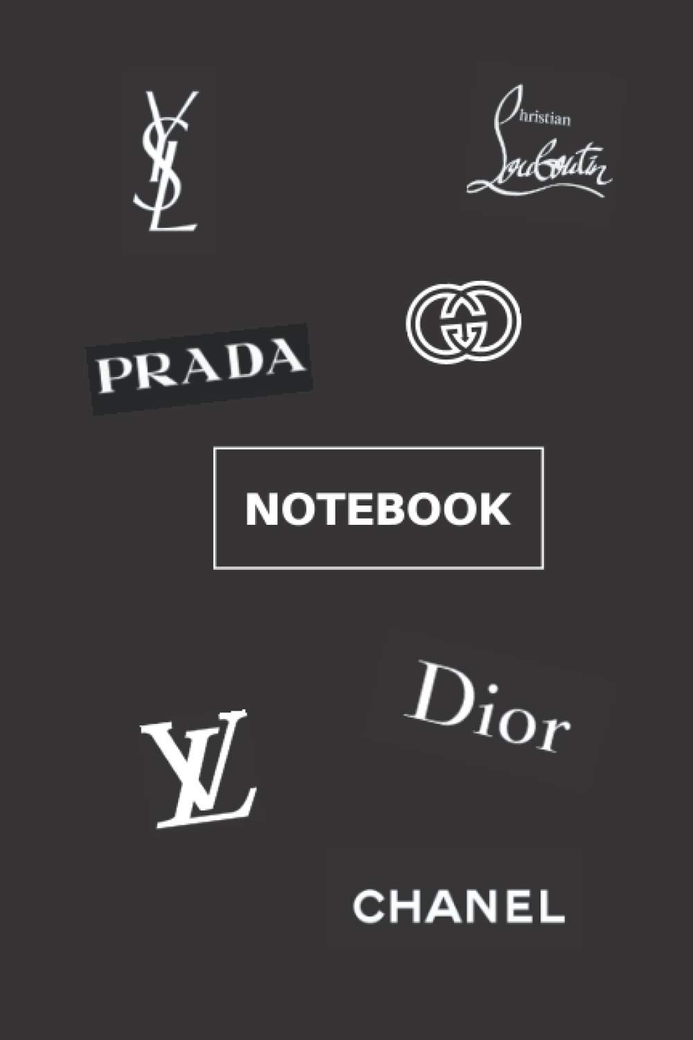Notebook with logos - Luxery journal - Inspirational: Journal to write down all your thoughts, ideas and positive quote.