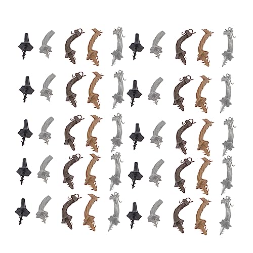 VILLCASE 50pcs Pumpkin Stalks Halloween Decor Dried Pumpkin Stems Fall Pumpkin Halloween Pumpkin Craft Halloween Pumpkin Stem Artificial Pumpkin Stems Resin Plastic Pumpkin Supplies Fruit