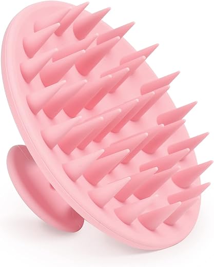Meartchy Silicone Scalp Massager Shampoo Brush, Scalp Brush for Hair Growth & Dandruff Removal, Hair Scrubber Scalp Stimulator Exfoliator Brush...