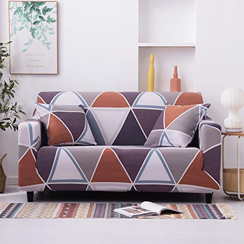 Chozan ソファーカバー 1人掛け 肘付き ストレッチ 北欧風 伸縮素材 滑り止め 防塵 ソファー保護 クッションカバー2枚付 三角柄 Amazon 楽天 ヤフー等の通販価格比較 最安値 Com
