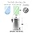 4 Gallon 330pcs Strong Trash Bags Colorful Clear Garbage Bags, Bathroom Trash Can Bin Liners, Small Plastic Bags for home office kitchen, fit 12-15 Liter, 3,3.5,4.5 Gal,Multicolor