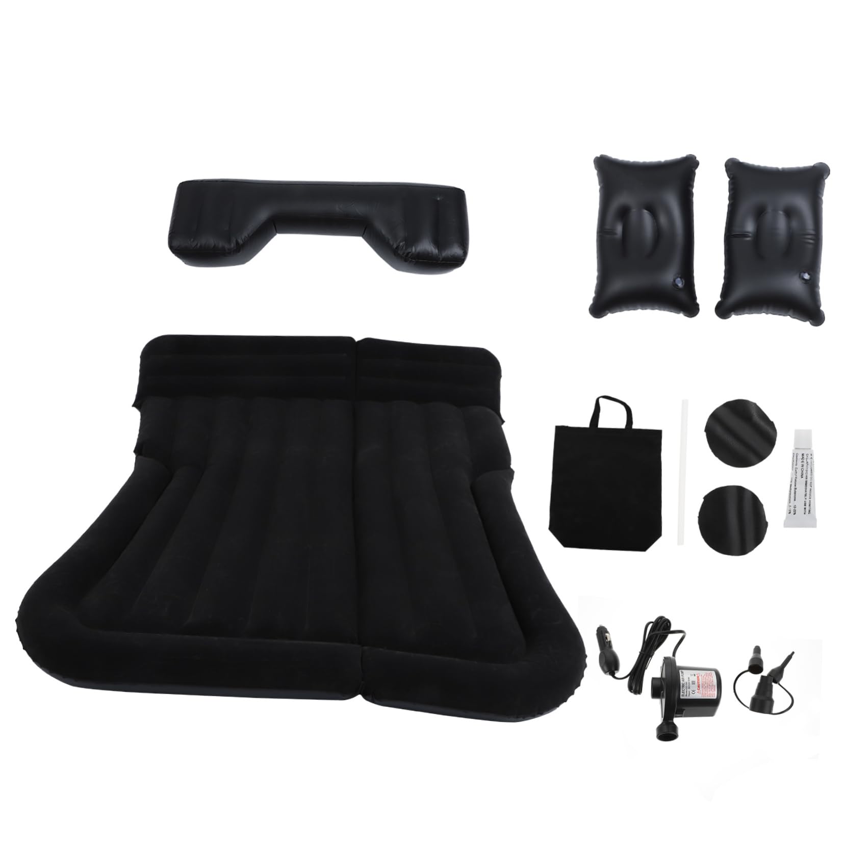 Matelas gonflable voiture Milisten avec surface floquée pour voyage et repos