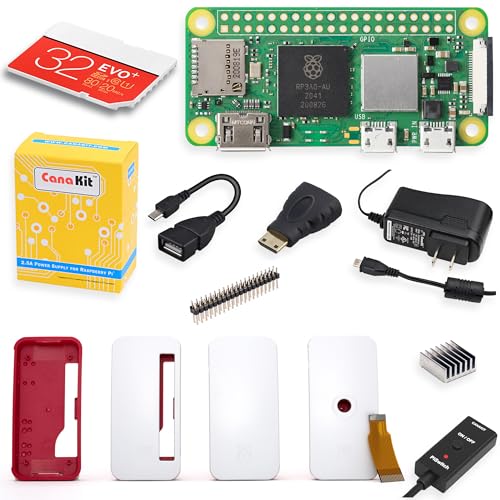 CanaKit Raspberry Pi Zero 2 W Starter Kit with Official Case