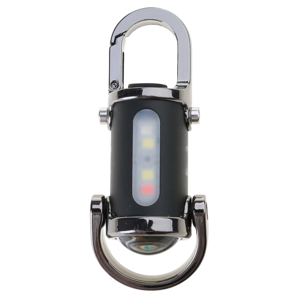 FackLOxc Work Light Keychain Flashlight Pendant Keyring Accessory for Outdoor Activities Inspection Light Keyrings Ornament