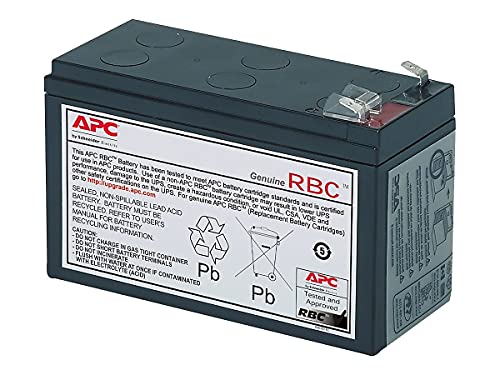 APC RBC17 - Ersatzbatterie für Unterbrechungsfreie Notstromversorgung (USV) von APC - passend für Modelle BE700G-GR / BK650EI und andere