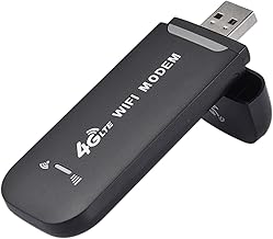4G/5G LTE Wireless USB Dongle with All Sim Card Network Support High Speed Portable | Single Band Plug & Play Data Card Stick with Up to 150Mbps WiFi Hotspot Black