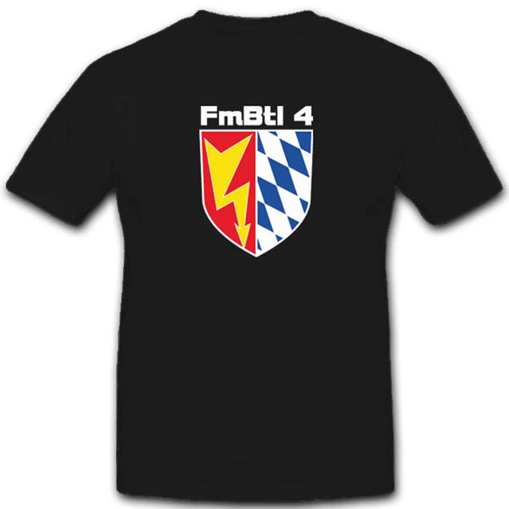 T Shirt FmBtl 4 Emblème Wk Wh- #3361 Coupe Ample Anti Compression 4XL Noir - 3