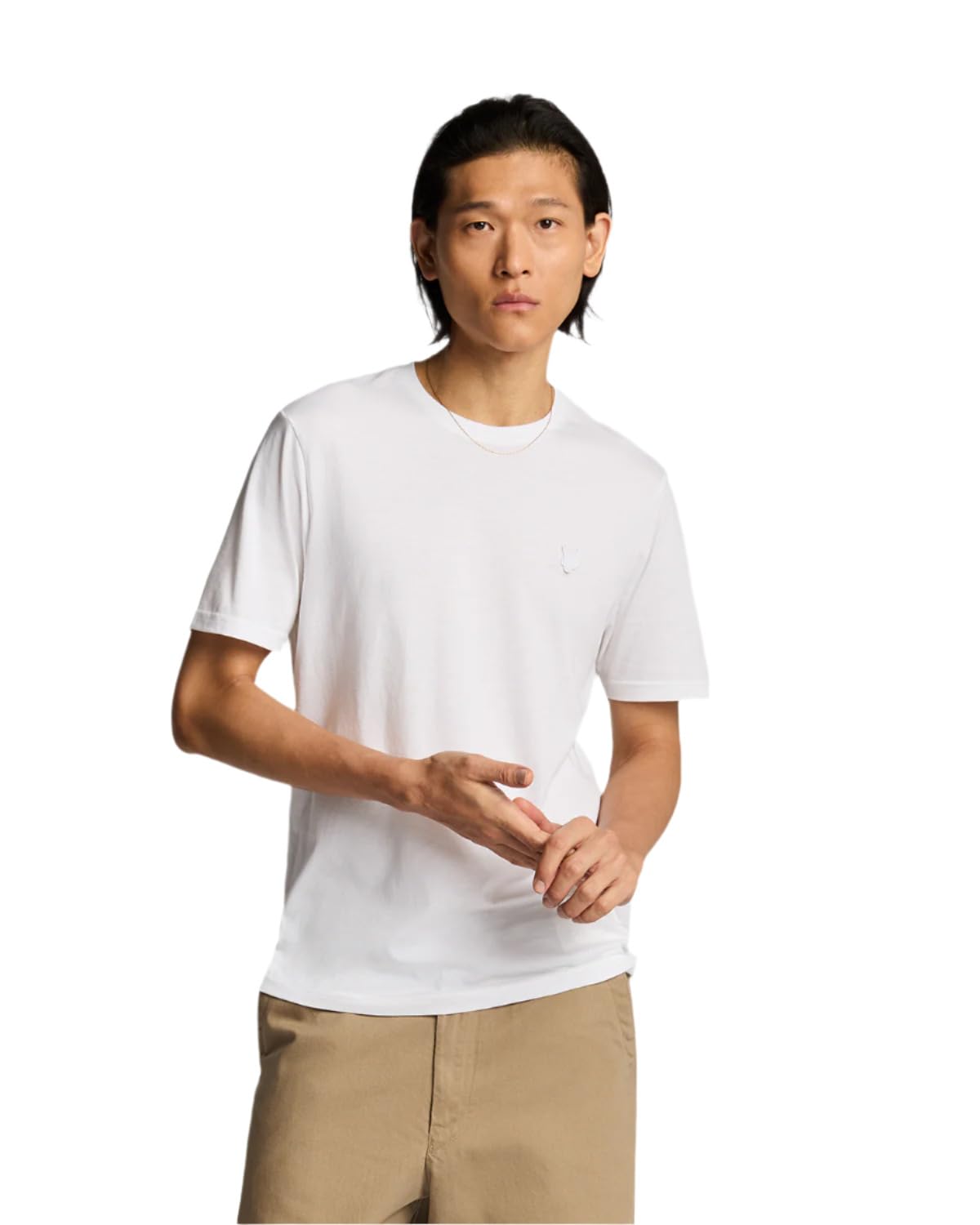 Lyle & Scott SS T-Shirts Superfine T-Shirt 626 White, L