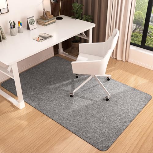 Placoot Office Chair Mat for Hardwood Floor, 55'x35' Computer Chair Rug, Under Desk Mat, Large...