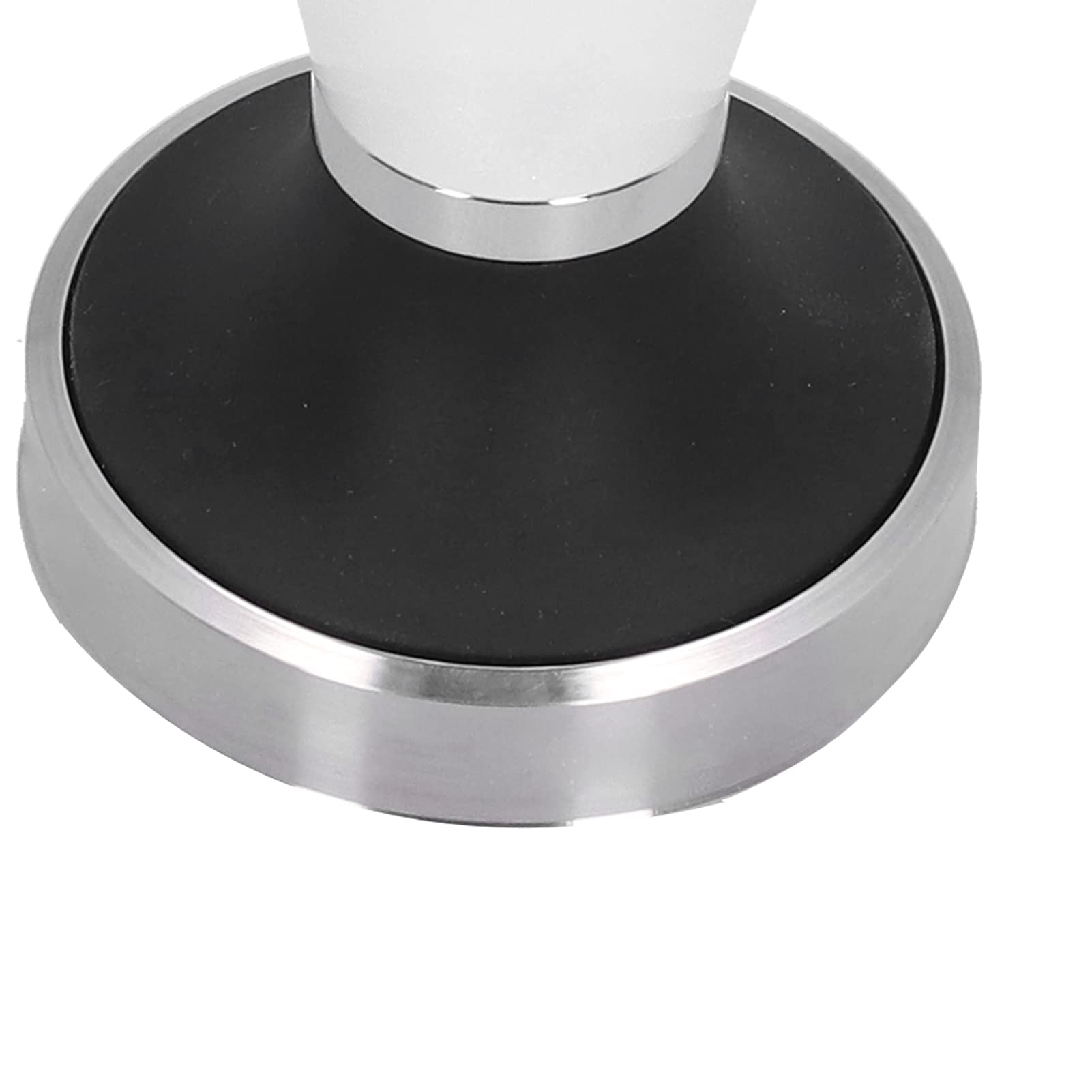 Wysokiej jakości młotek do ubijania kawy, podstawa o średnicy 58,5 mm, prasa do kawy mielonej ze stali nierdzewnej z ergonomicznym uchwytem do użytku przez baristów i w domowej