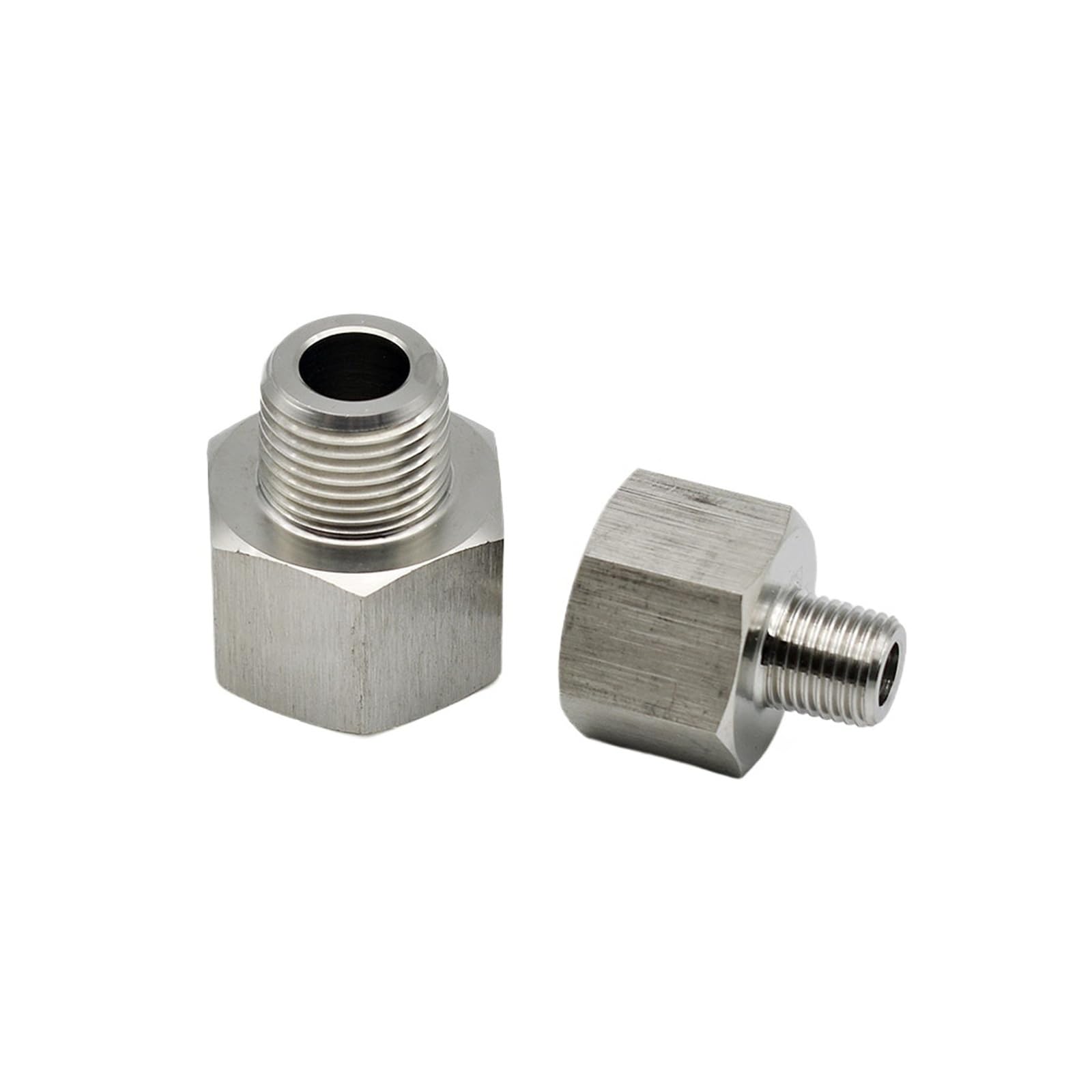 Conector De Tubería Reductor Hexagonal De Acero Inoxidable 304, Hembra A Macho BSP De 1/4", 3/8", 1/2", 3/4", 1", 1-1/4", 1-1/2", 2"(11l4 to 1l2 Inch)
