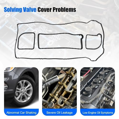 Image of Valve Cover Gasket Set Fit for Ford Escape Focus Ranger Transit for Mazda 3 5 6 B2300 CX-7 MX-5 for Tribute Mercury Mariner Milan 2.0 2.3 2.5L 2004 2005 2006-2020# VS50639R1 VS50639R-1
