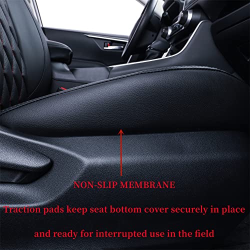 Image of coverdream RAV 4 Seat Covers Custom Fit for Toyota 2013-2018 RAV4,Full Set