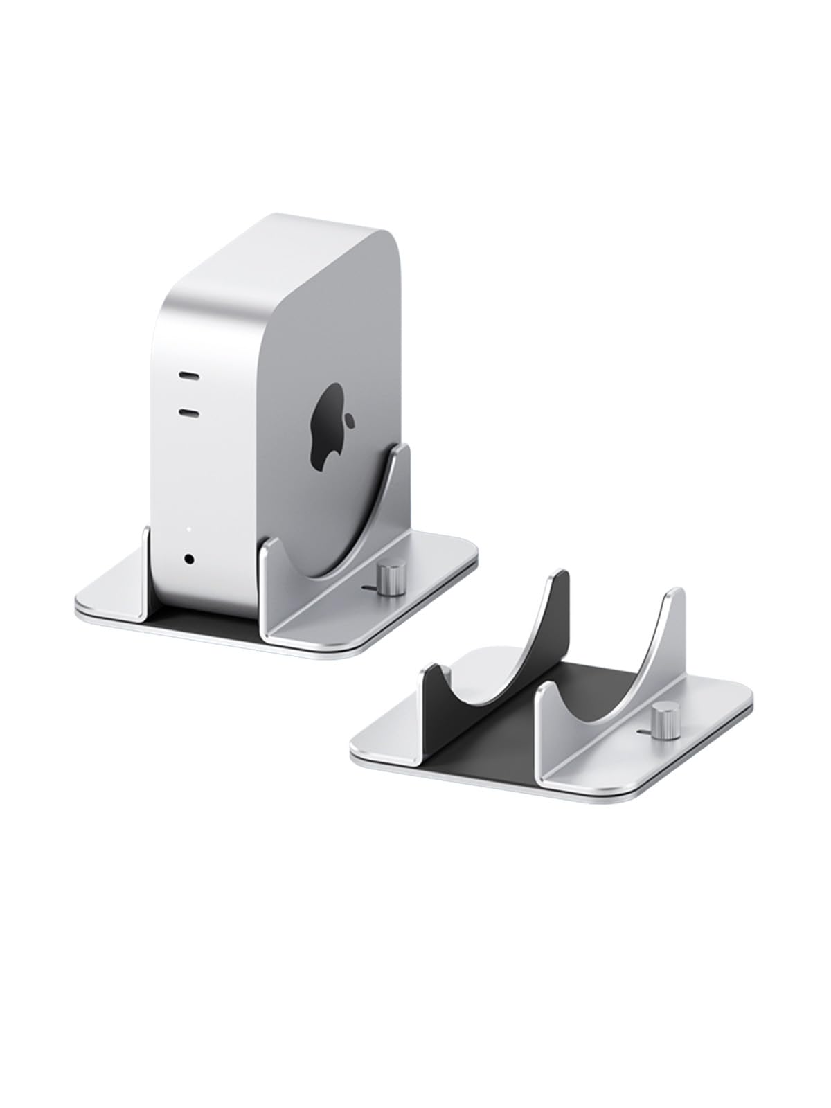 Hagibis Supporto verticale per Mac Mini M4, in lega di alluminio, supporto antiscivolo per computer, compatibile con chip M4, Mac Mini Pro