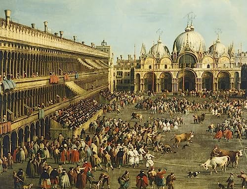 Tableau Canaletto 60x90cm pour habiller un grand mur vide avec élégance et style
