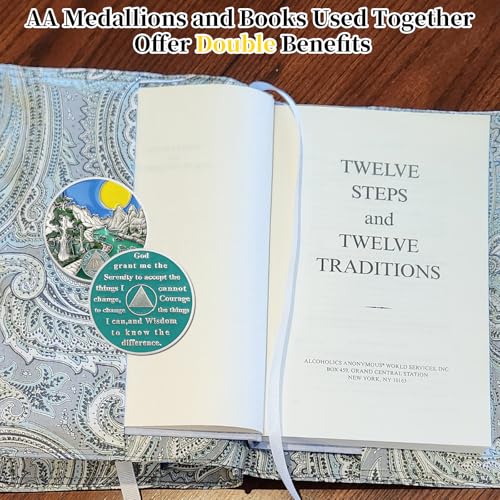 Image of Sunlight 4 Year Sobriety Coin - Recovery Four Year AA Coins - Serenity Prayer NA AA Chips and Medallions - 1-65 Prime Living Clean Sober Token - Narcotics Alcoholics Anonymous Gifts for Men Women