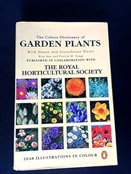 Hardcover The Colour Dictionary of Garden Plants; Compact Edition Book