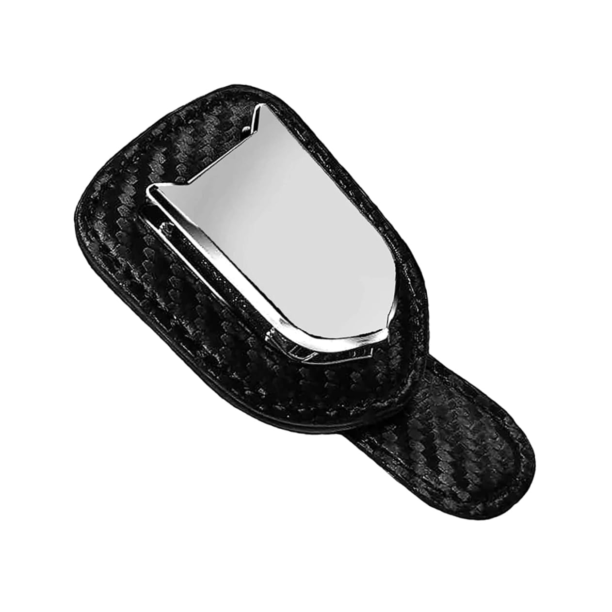 Gatuida 3stücke Praktischer Brillenhalter Für Auto Pu Karbonfaser-Design Multifunktional Als Brillen Und Kartenhalter Installieren Für Sonnenbrillen Und Lesebrillen Robust Und Langlebig
