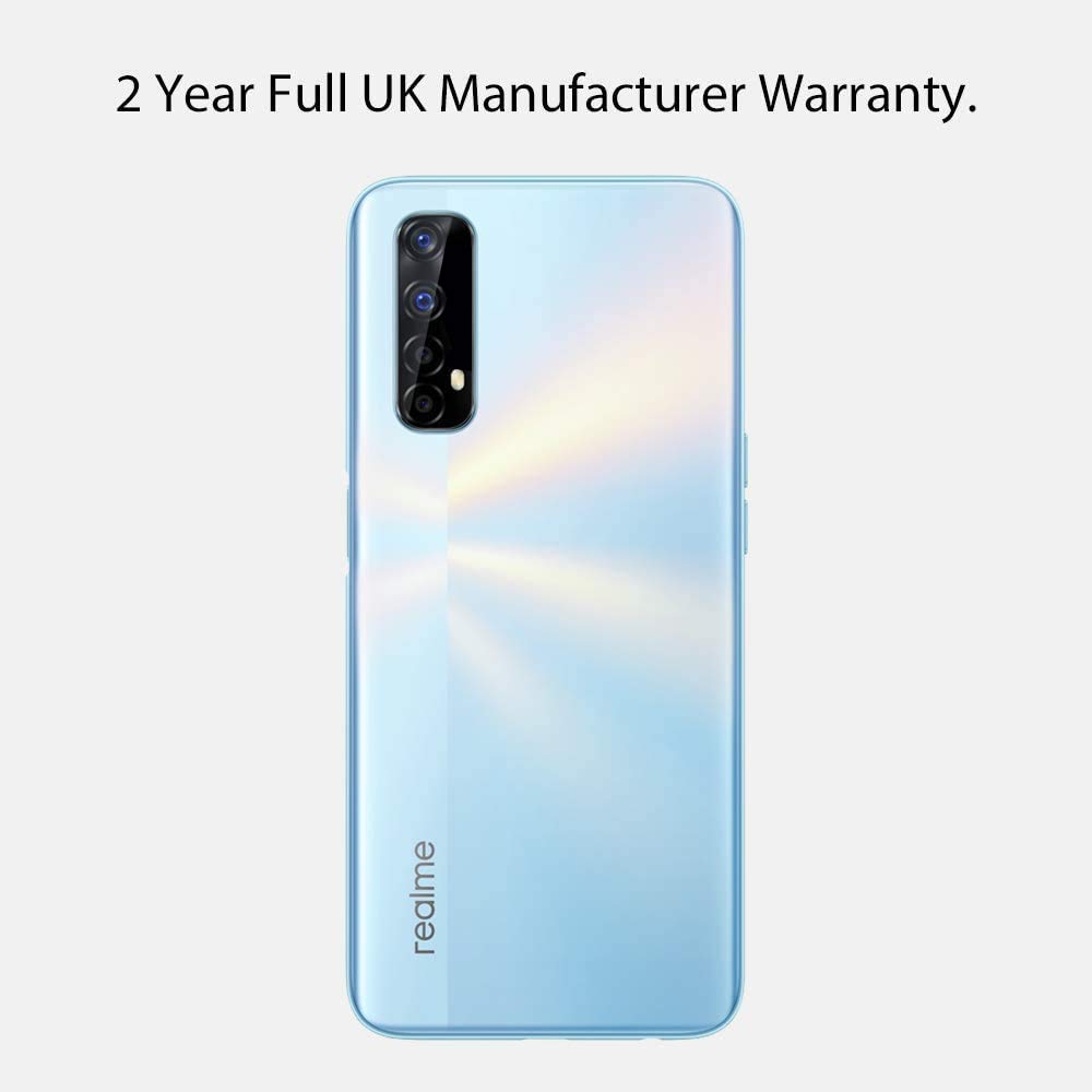 Realme 7 Mist White, 8+128GB, NFC, 6.5” FHD+ Full Screen Display