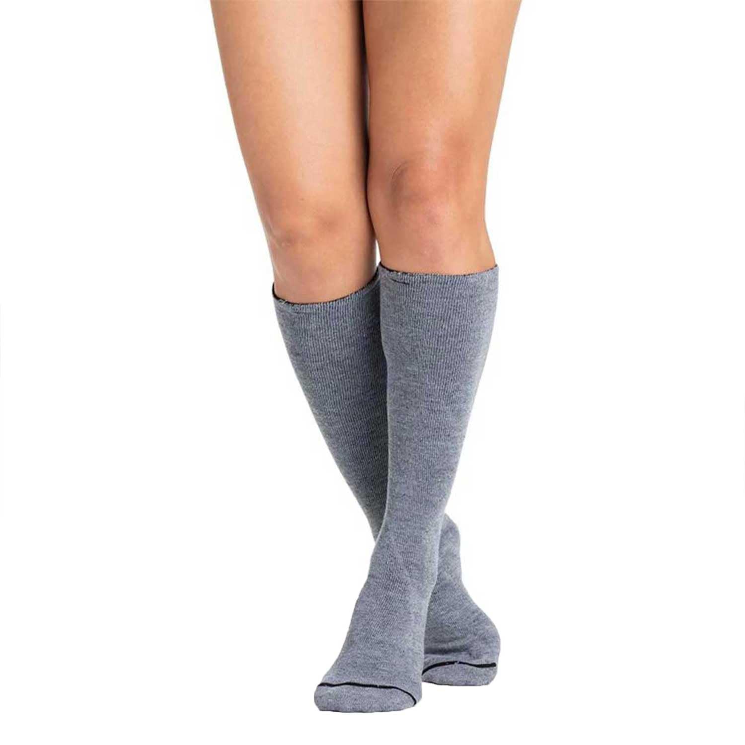SIGVARIS Basic Liner Socks – Non-Compression Cotton Blend Liners, Smooth Toe Seam, Lightweight Breathable Fabric for Everyday Wear