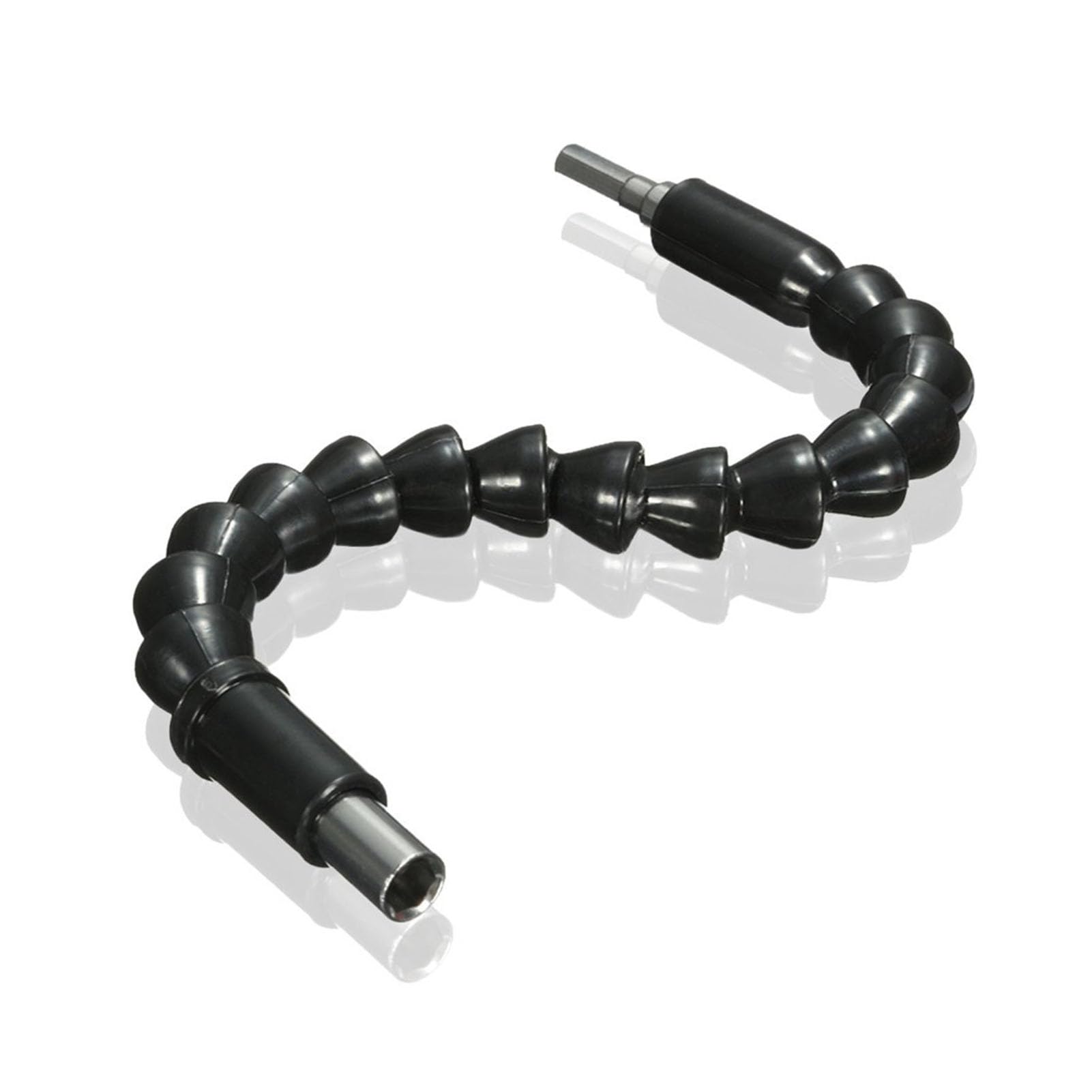 Flexible Drill Bit Extension, 11.6inch Explore Flexible Extensions for Drills, 1/4in Flexible Drill Bit Shaft Extension for Narrow Space Operations