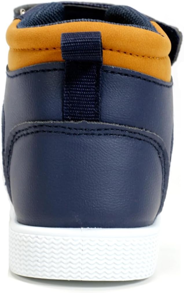 Baby Walking Shoes High-Top Boy Sneakers Lightweight Non Slip Toddler Shoes for 6 9 12 18 24 Months - Image 5