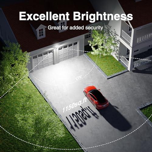 Onforu BDB65G-3 65W Led Motion Sensor Outdoor Lights Plug In, Dusk To Dawn Flood Security Lighting Outside thumb #2
