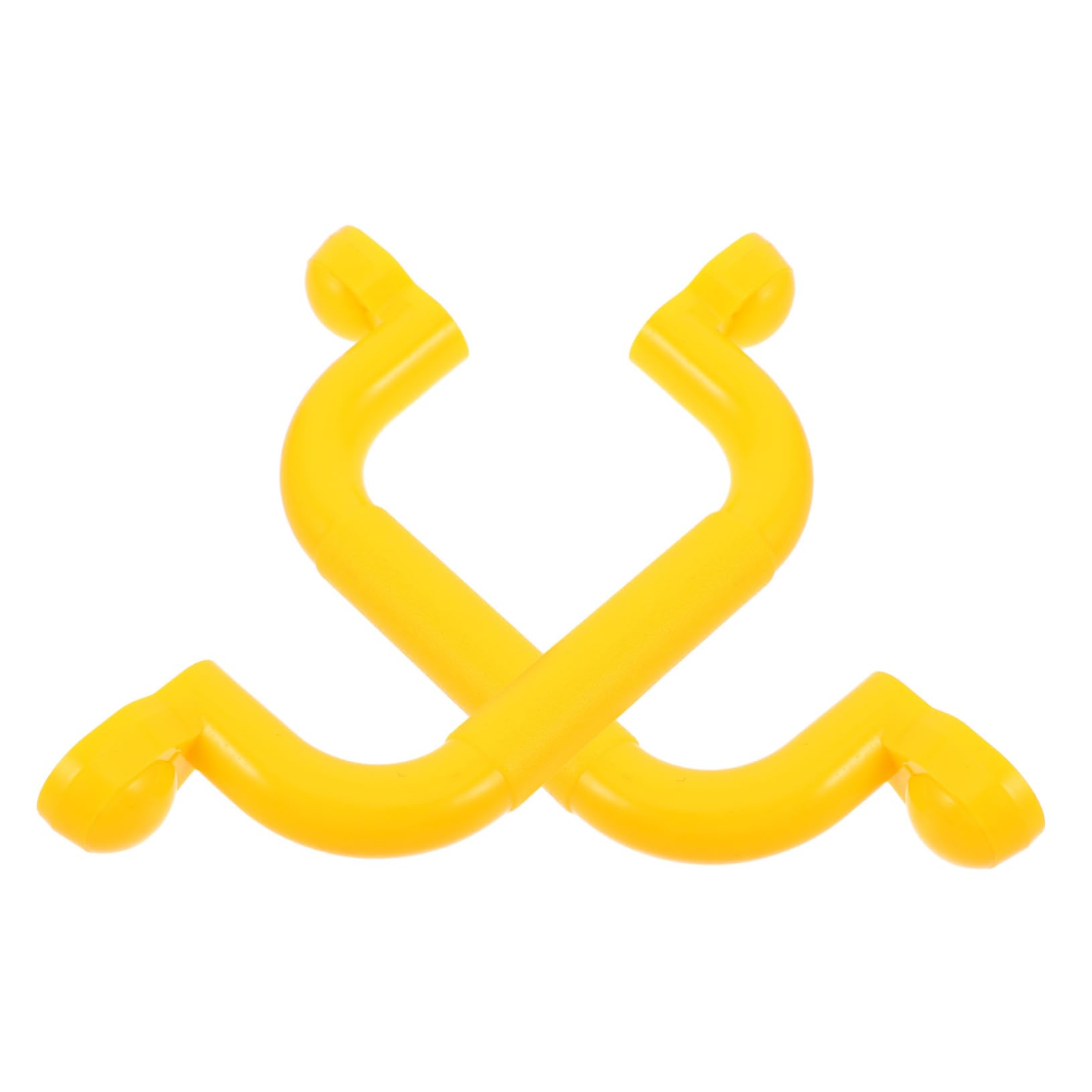 Yardwe Outdoor Playground Set Handles 2 Pack Plastic Climbing Frame Accessory for Boys and Girls Safety