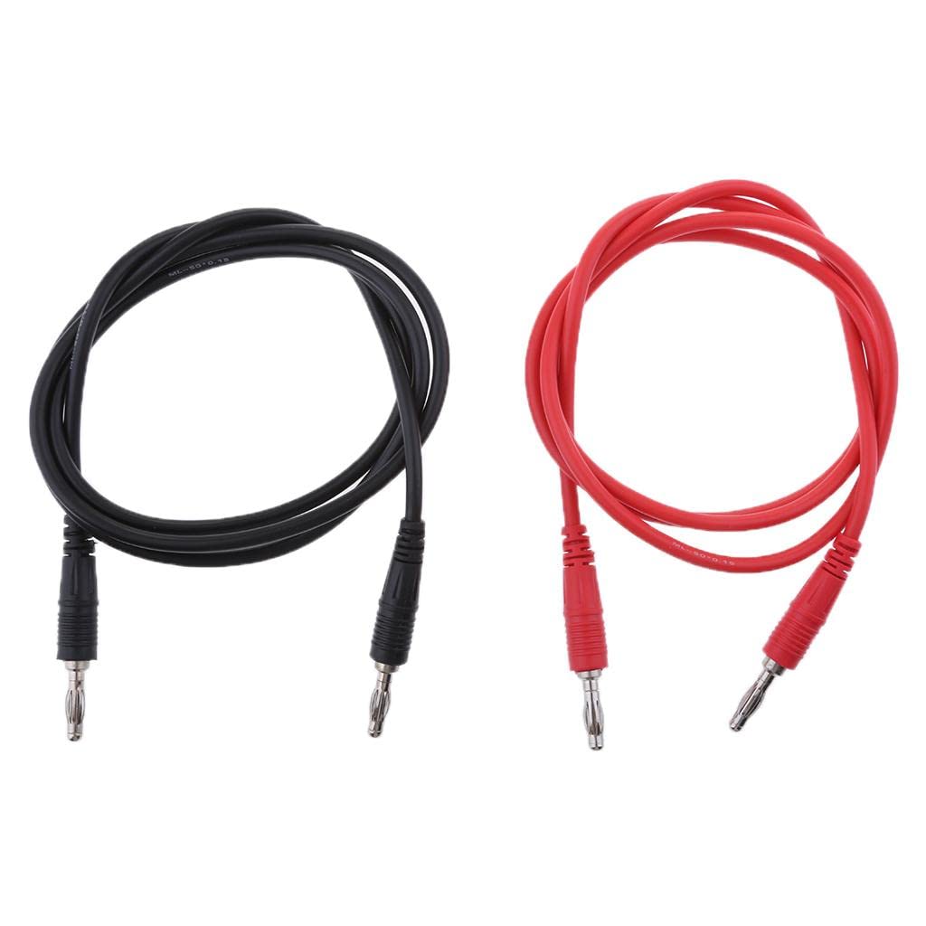 Calandis® 5X2Pieces 4Mm Stackable Banana Plug Wire Soft Silicone Test Cable | Audio Cables & Interconnects | TV Video & Audio Accessories | TV Video & Home Audio | Consumer Electronics-image-19