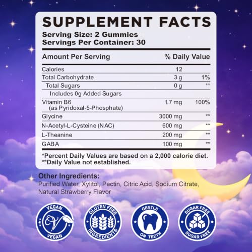 GZ HAOYUAN Glycine Gummies with NAC