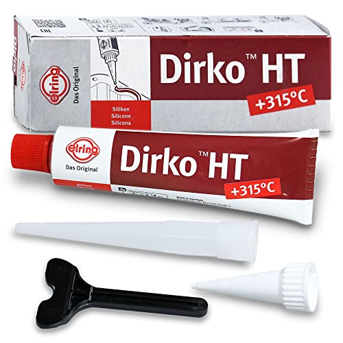 ELRING 705.708 Spezial Silikon Dichtmasse Dichtungsmasse DIRKO-HT 70ml, rot