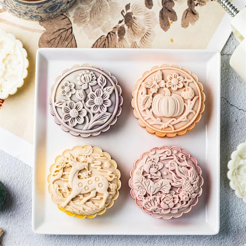 Moule à biscuits chinois pour réussir vos motifs de fleurs sans rater la pâte